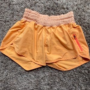 Orange Yellow Tracker Shorts